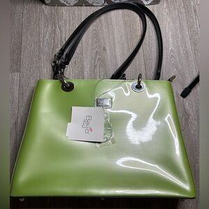 Beijo Lime Green Shoulder Bag, Purse, Women’s